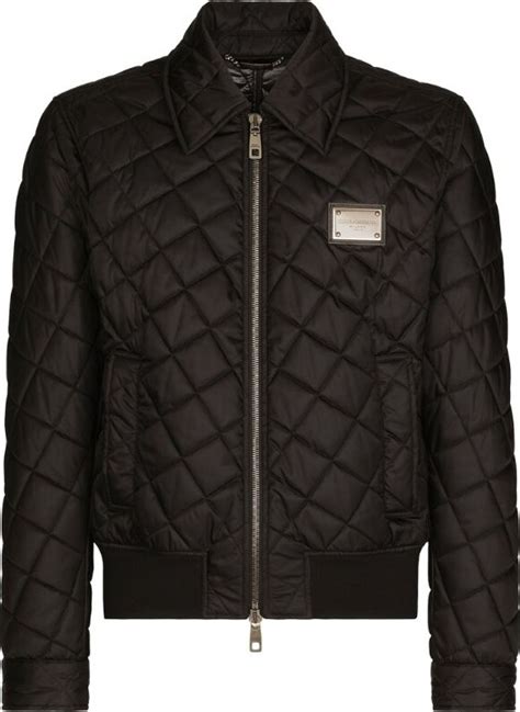 Dolce & Gabbana Quilted Bomber Jacket 